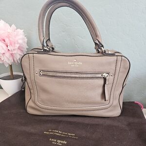 Kate Spade Used Tan Satchel